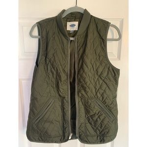 Old navy green vest size large
